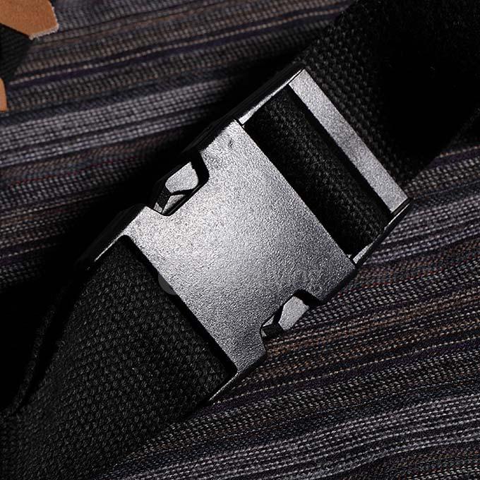 Original Xiaomi Bag Simple Canvas Waist Bag Casual Style - Black