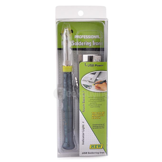 Professional USB Soldering Iron - Deep Blue