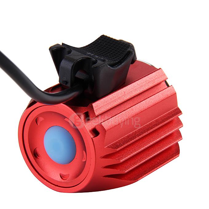 A12 CREE XM-L U2 1200LM LED Bicycle Flashlight - Red