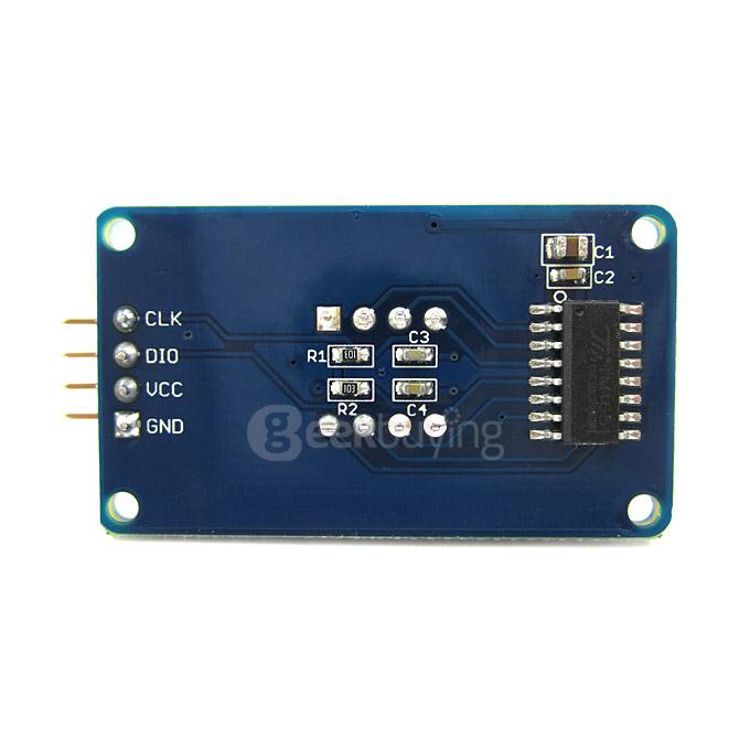 Battery Style Digital Tube LED Battery Level Display Module Green Inside Red Outside for Arduino