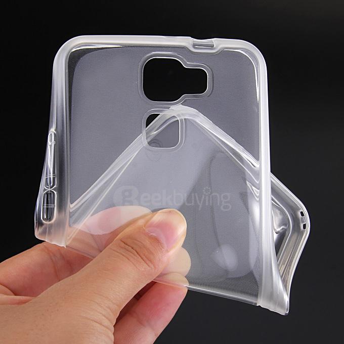 Protective Silica Gel Case Soft Back Cover for Umi Hammer S Smartphone - Transparent
