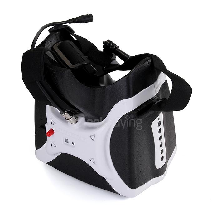 Headplay 5.8G FPV Goggles Aerial Video Glasses FOV72 1280*800 HD HDMI40 - White