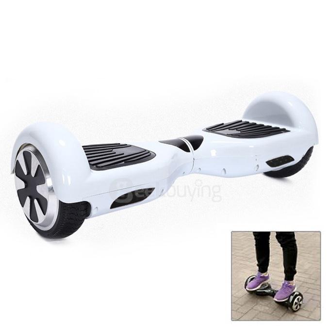 4440mah TG Q3 Dual Wheels Self Balancing Electric Scooter Drifting Board with Hight-quality Li-polymer Battery - White