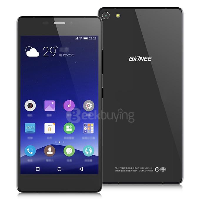 GIONEE ELIFE S7 5.2inch 4G Android 5.0 2GB 16GB Smartphone MTK6752 Octa Core 64bit 1.7GHz 13.0MP 8.0MP OTG - Black