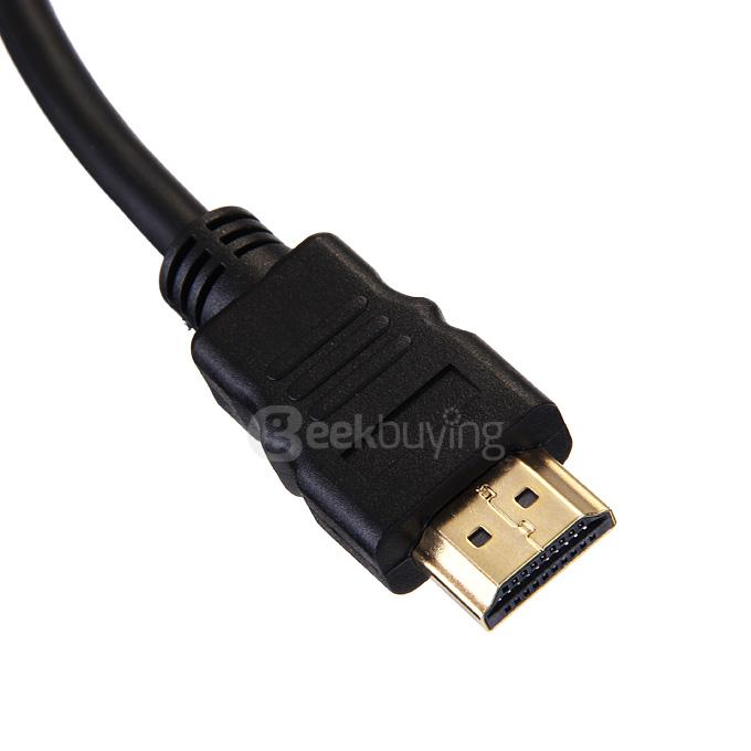 ULT-unite HDMI Male to HDMI Female Adapetr Converter HD Extension Cable 1M Support 3D 2K*4K - Black