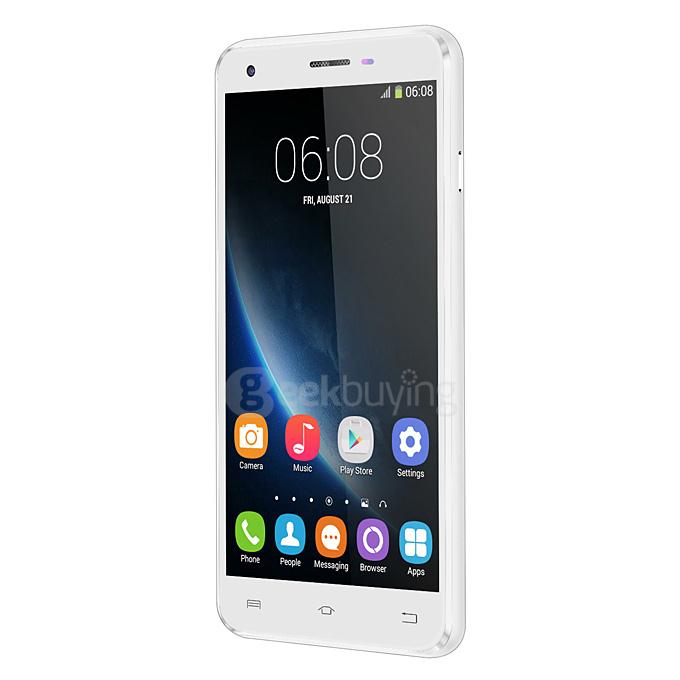 Oukitel U7 Pro 5.5inch IPS HD Android 5.1 1GB RAM 8GB ROM Smartphone MT6580 Quad Core 1.3GHz 13.0MP 3G GPS - White