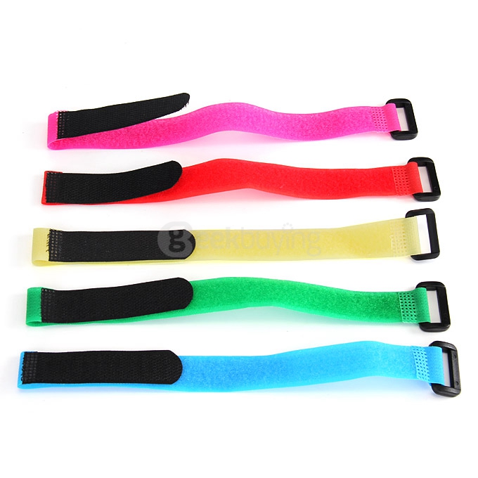 2cm*30cm Nylon Hook & Loop Lipo Battery Magic Strap Ties Sticker Ribbon Fastener