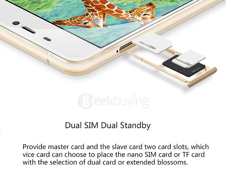 GIONEE S5.1 PRO 5.0inch 4G Android 5.1 2GB 16GB Smartphone MTK6753 64bit Octa Core 1.3GHz 13MP+8MP Fast Charge - White