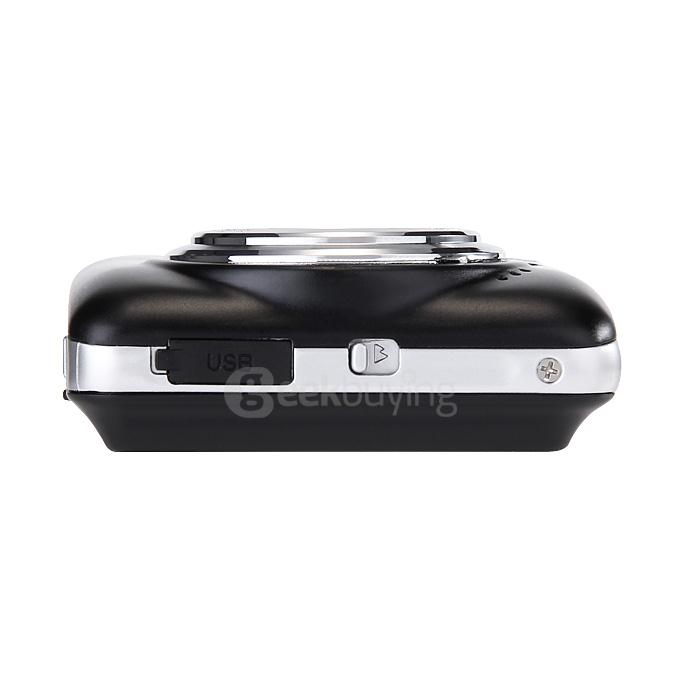 Amkov CD-FE 2.7inch TFT 18MP CMOS Wide Angle 8X Digital Zoom Digital Camera w/ SD Slot - Black