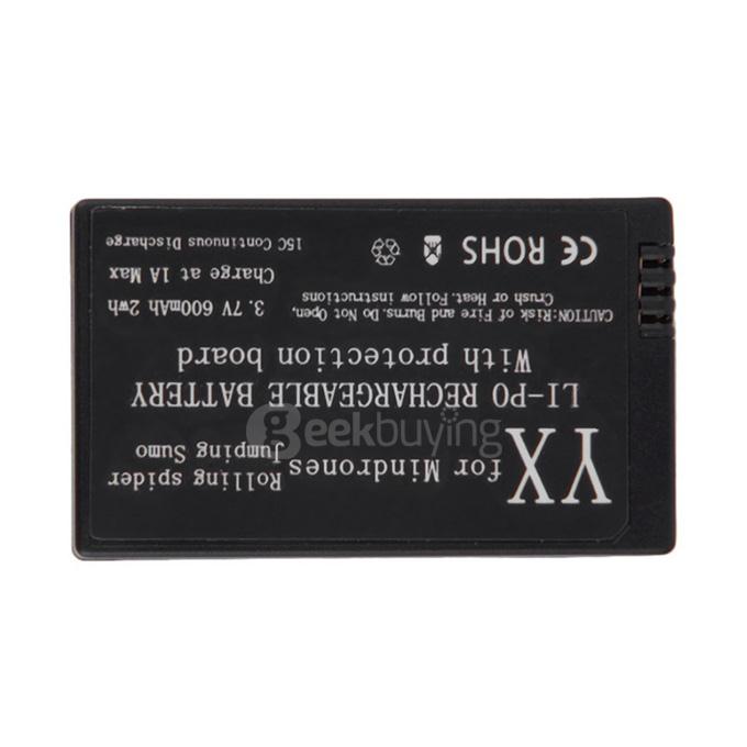 3.7V 600mAH 15C Battery for Parrot Mini Drones