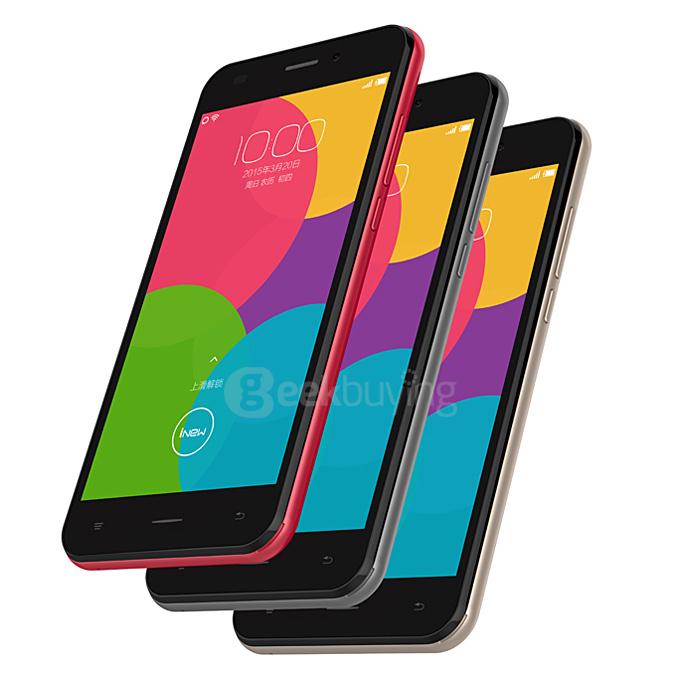 iNew U5 5.0inch IPS 1280x720 4G FDD-LTE Android 5.1 1GB RAM 16GB ROM Smartphone MT6735 Quad Core 8.0MP 2.0MP - Gray