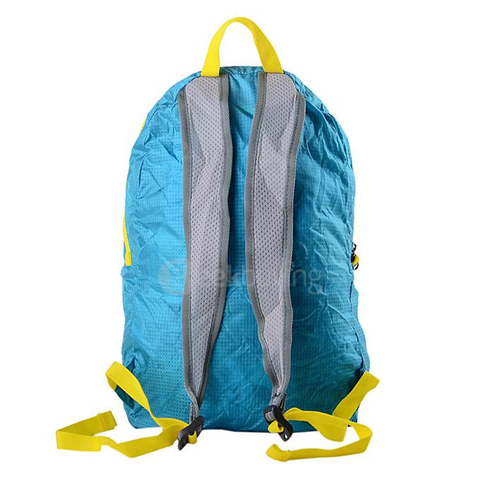 HASKY 0974 Outdoor Sports Foldable Water Resistant Nylon Backpack - Blue (20L)