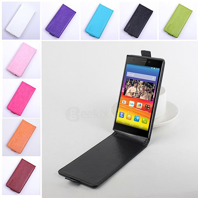 Baiwei Protective Hard Cover Up&Down Flip Stand Leather Case with Back Shell for Micromax Canvas Nitro 2 E311 - Green