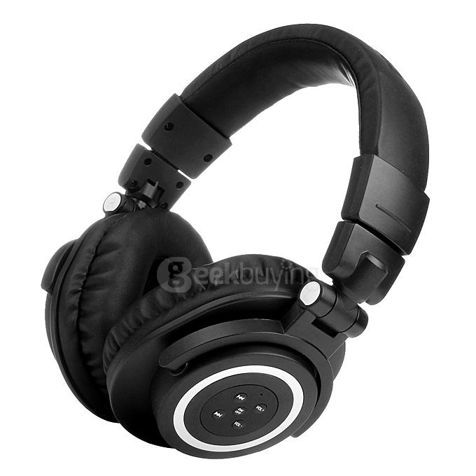 OVLENG V8-3 Foldable Super Bass Wireless Headset Bluetooth 4.0 Games Headphone -Black