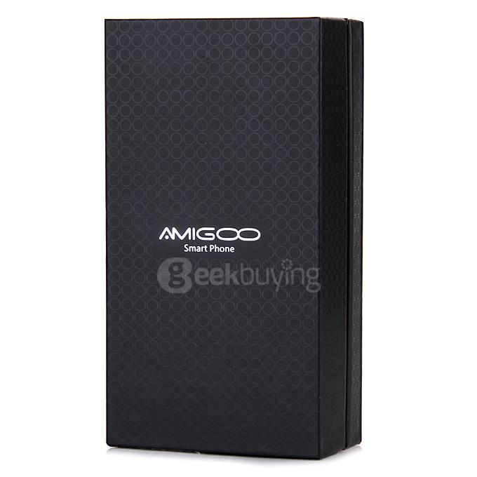 AMIGOO MG200 5.0inch QHD MTK6572 Dual Core 1.2GHz Smartphone Android 4.4 512MB 4GB 5.0MP 3G GPS Smart Wakeup - White