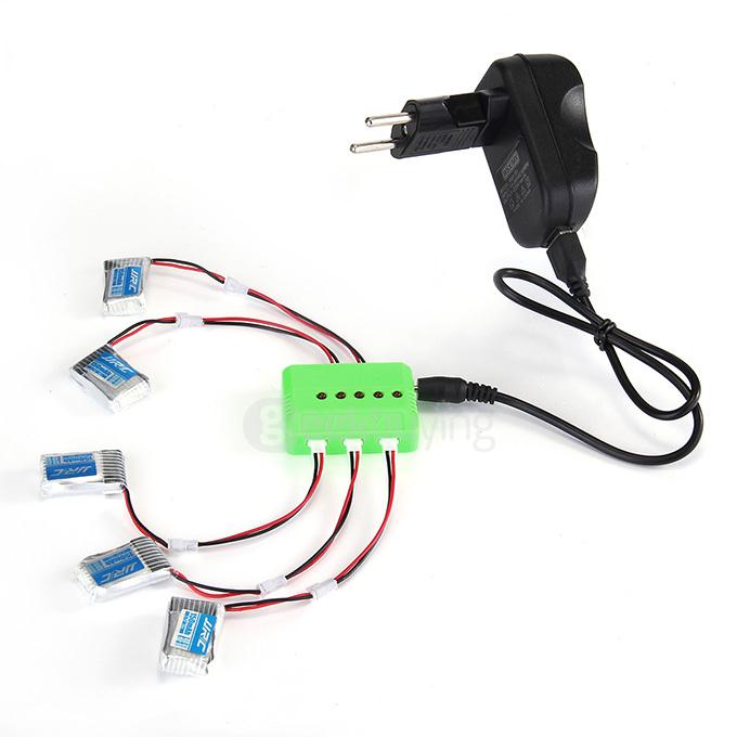 X6A-D01 VA36A 5Pcs 3.7V 150mAh Battery X6 Charger Conversion Cable for JJRC H20