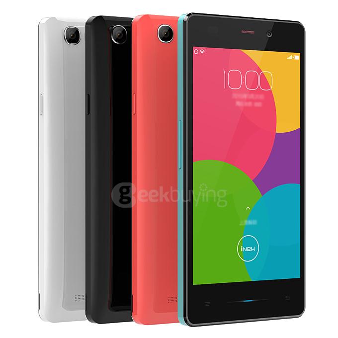iNew U3 4G LTE 4.5inch Android 5.1 Smartphone 64bit MTK6735 Quad Core 1.0Ghz 1GB RAM 8GB ROM WiFi Direct - Black