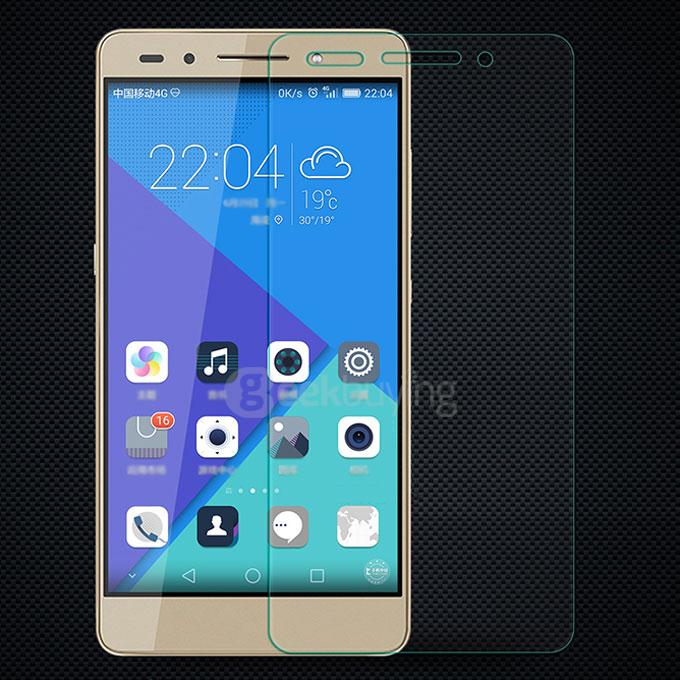 NILLKIN Amazing Anti-explosion H Toughened Glass Screen Protector Plat Edge Film Cover for HUAWEI Honor 7