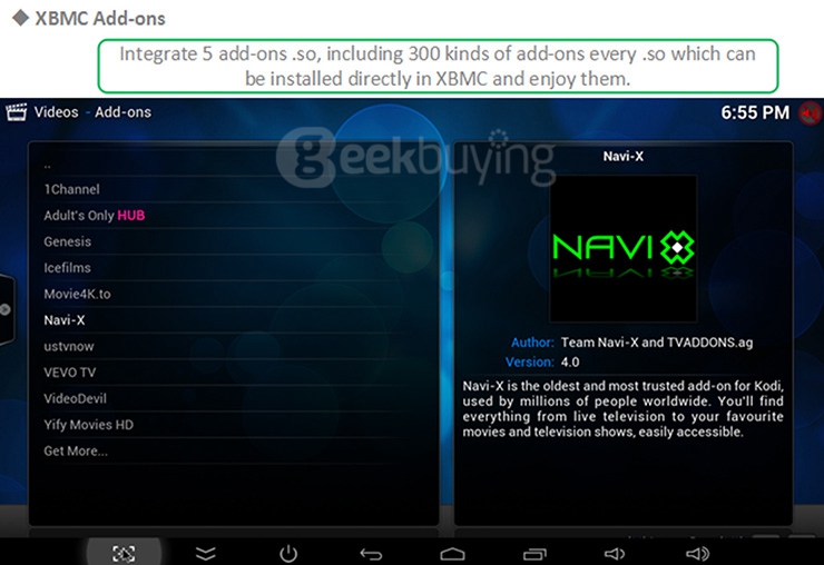 MXIII PRO Gigabit KODI TV BOX 4K*2K H.265 Decoding Android 4.4 Amlogic S812 Quad Core 2G/8G 2.4G/5G Dual Band WIFI Bluetooth4.0 Media Player