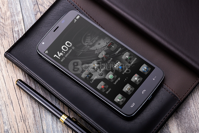 HOMTOM HT6 5.5inch 4G LTE 6250mAh Android 5.1 Smartphone 64-Bit MT6735 Quad Core 2GB 16GB 13.0MP IPS HD - Silver