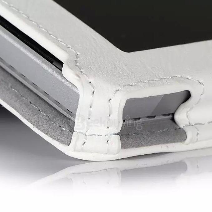 New Professional Slim PU Leather Folio Case for Microsoft Surface Pro 4 12.3 Inch Tablet PC - White