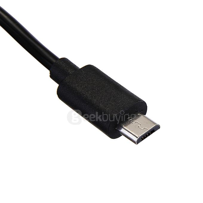 EasyAcc® 25W 5A 3-Port with Coiled Micro USB Cable Car Charger for Samsung Apple Android Smartphones Tablets - Black