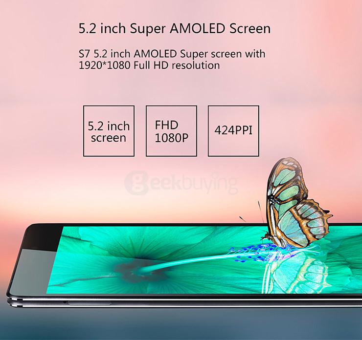 GIONEE ELIFE S7 5.2inch 4G Android 5.0 2GB 16GB Smartphone MTK6752 Octa Core 64bit 1.7GHz 13.0MP 8.0MP OTG - White