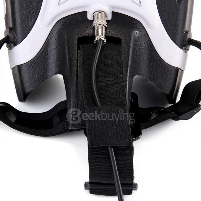 Headplay 5.8G FPV Goggles Aerial Video Glasses FOV72 1280*800 HD HDMI40 - White