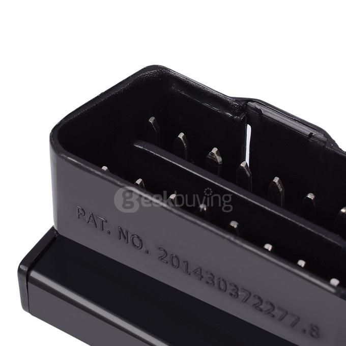 Mini OBDII Bluetooth Car Diagnostic Scanner - Black
