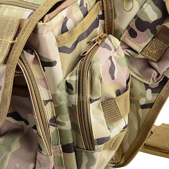 28L Capacity Tactical Multifunction Outdoor Single Shoulder Bag - CP Camouflage