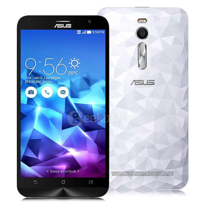 ASUS Zenfone 2 Deluxe ZE551ML 5.5inch FHD 4G LTE Android 5.0 4GB 16GB Smartphone 64bit Intel Z3560 Quad Core IPS OTG - White