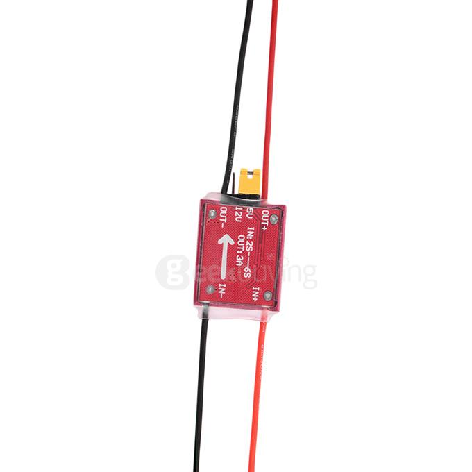 5V/12V 12V/3A Switchable UBEC Power Module - Red