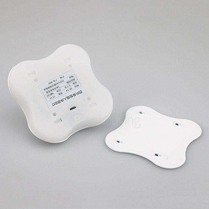 Four Leaf Clover LED Lamps Night Light Motion Sensor Light 6LED Human Body Motion Induction Lamp - Yellow