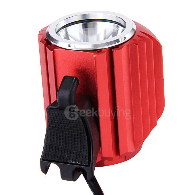 A12 CREE XM-L U2 1200LM LED Bicycle Flashlight - Red