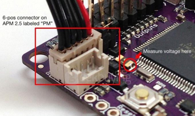 Mini APM Pro Flight Controller with NEO-6M GPS Power Supply Module for Multicopter