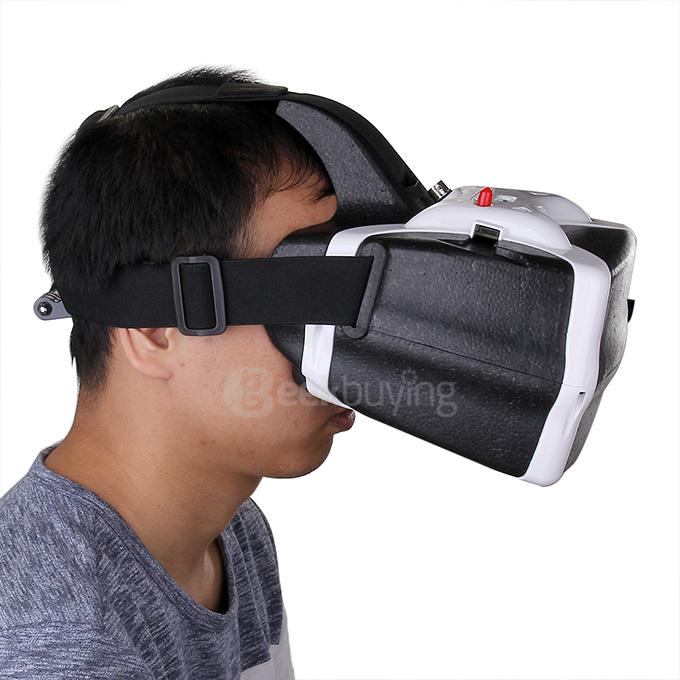 Headplay 5.8G FPV Goggles Aerial Video Glasses FOV72 1280*800 HD HDMI40 - White