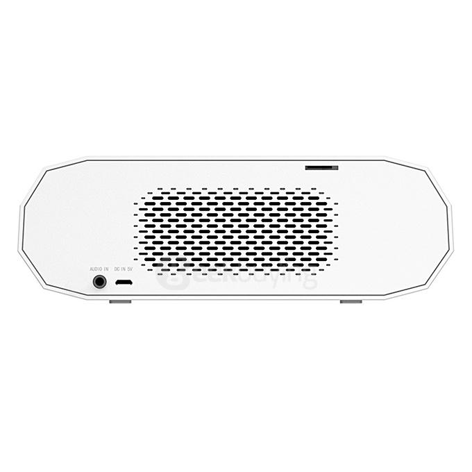 BroadLink MS1 Speaker Wifi Mini Portable Intelligent Audio System Ndfeb Magnet Dual Stereo Dual Passive Radio - White
