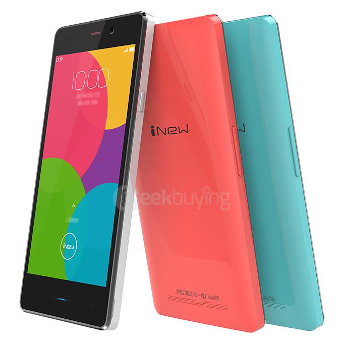 iNew U3 4G LTE 4.5inch Android 5.1 Smartphone 64bit MTK6735 Quad Core 1.0Ghz 1GB RAM 8GB ROM WiFi Direct - Black