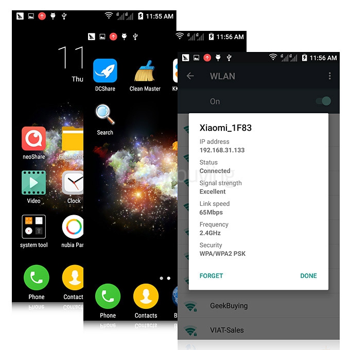 ZTE V5 3 / V5 PRO 5.5inch 4G LTE Android 5.1 2GB 16GB Smartphone 64bit Snapdragon 615 Octa Core Fingerprint ID 13.0MP - Silver