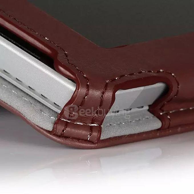 New Professional Slim PU Leather Folio Case for Microsoft Surface Pro 4 12.3 Inch Tablet PC - Brown