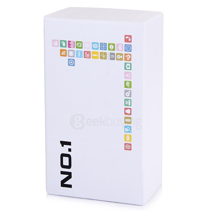 NO.1 A9 4800mAh Battery IP67 Waterproof Phone Dustproof Shockproof Flashlight FM Dual SIM Cards GSM Cell Phone - Black