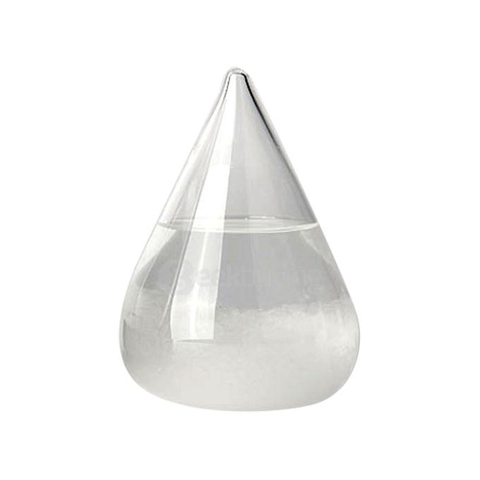 S Size Water Drop Weather Forecast Storm Glass Bottle Stylish Ornaments for Home Decor