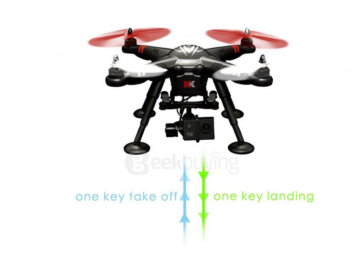 XK DETECT X380-B 1080P HD Camera GPS Compass Headless Mode RC Quadcopter Mode 2 RTF