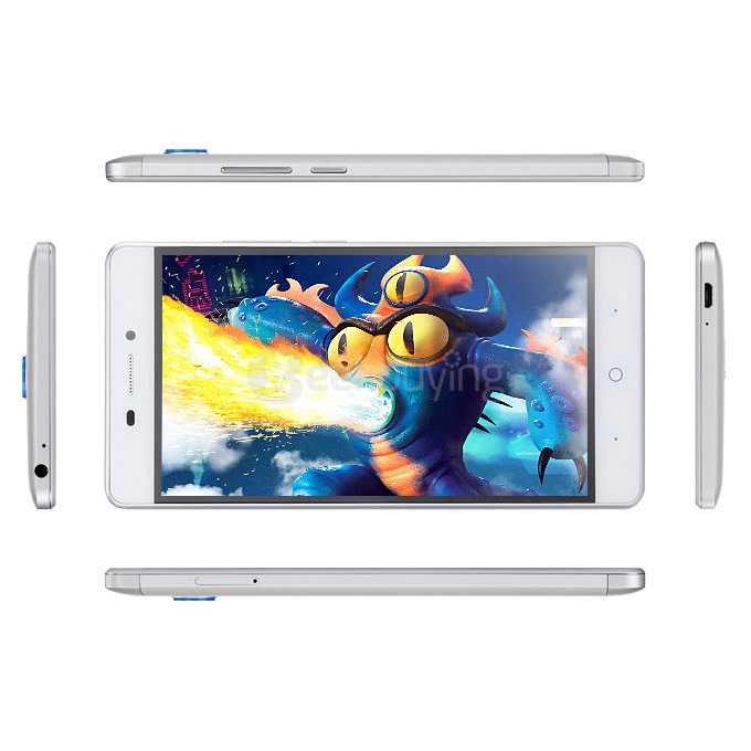 ZTE V5 3 / V5 PRO 5.5inch 4G LTE Android 5.1 2GB 16GB Smartphone 64bit Snapdragon 615 Octa Core Fingerprint ID 13.0MP - Silver