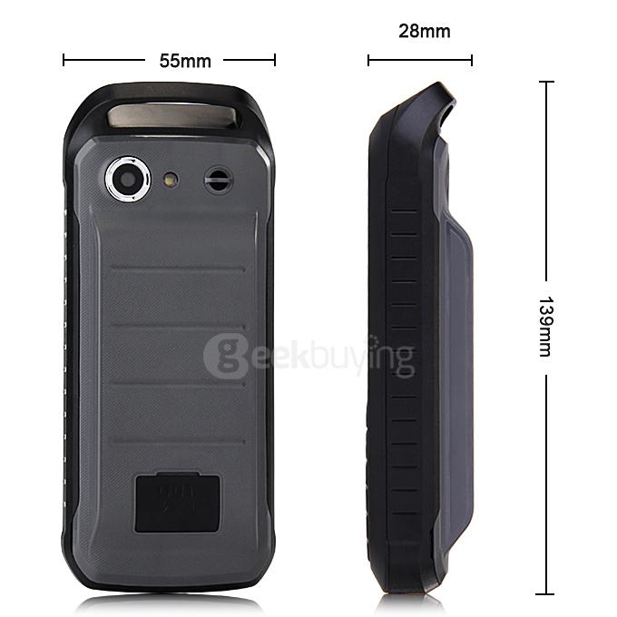H-mobile X550 2.4inch GSM Phone SC6531DA 32MB+32MB Dual SIM Bluetooth FM Alarm USB Lamp Camera Function Phone - Black