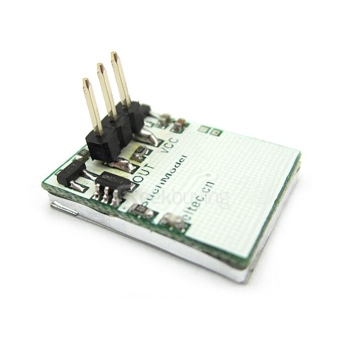 Digital Capacitive Touch Sensor Switch Module W/ Isolated Glass Panel / Yellow LED for Arduino
