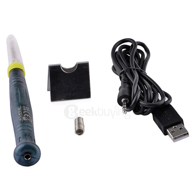 Professional USB Soldering Iron - Deep Blue