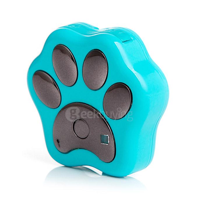 Reachfar RF-V30 IP66 Multifunctional Wi-Fi GPS Tracker Dog Cat Pet Tracker Long Standby Timer Electric Fence - Blue