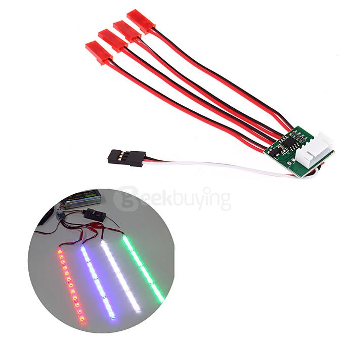 4S LED Light Strip Controller Control for Quadcopter X-copter Hexacopter