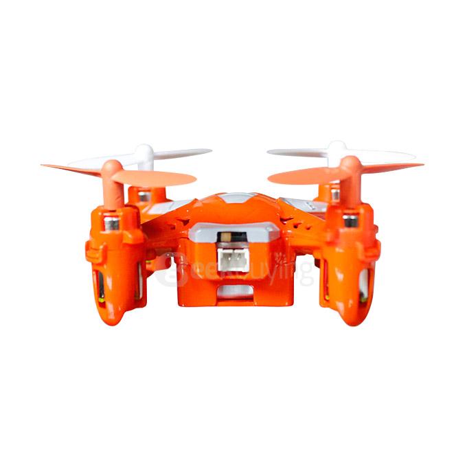 FINECO FX-2 2.4GHz 6Axis 3D Flip LED MINI RC Quadcopter - Orange